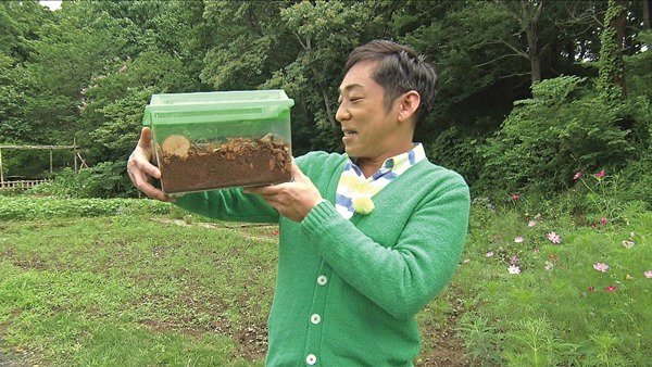 livedoornews's tweet photo. 【カマキリ先生！】香川照之の昆虫すごいぜ、「完全変態」の魅力語る特別編
https://t.co/c4SqizMR5m

雑木林でカブトムシの幼虫を探し、オスとメスらしき幼虫を捕獲。名前をつけて観察日記をつけてきたという。あす30日放送。 https://t.co/jHGPaTiymo