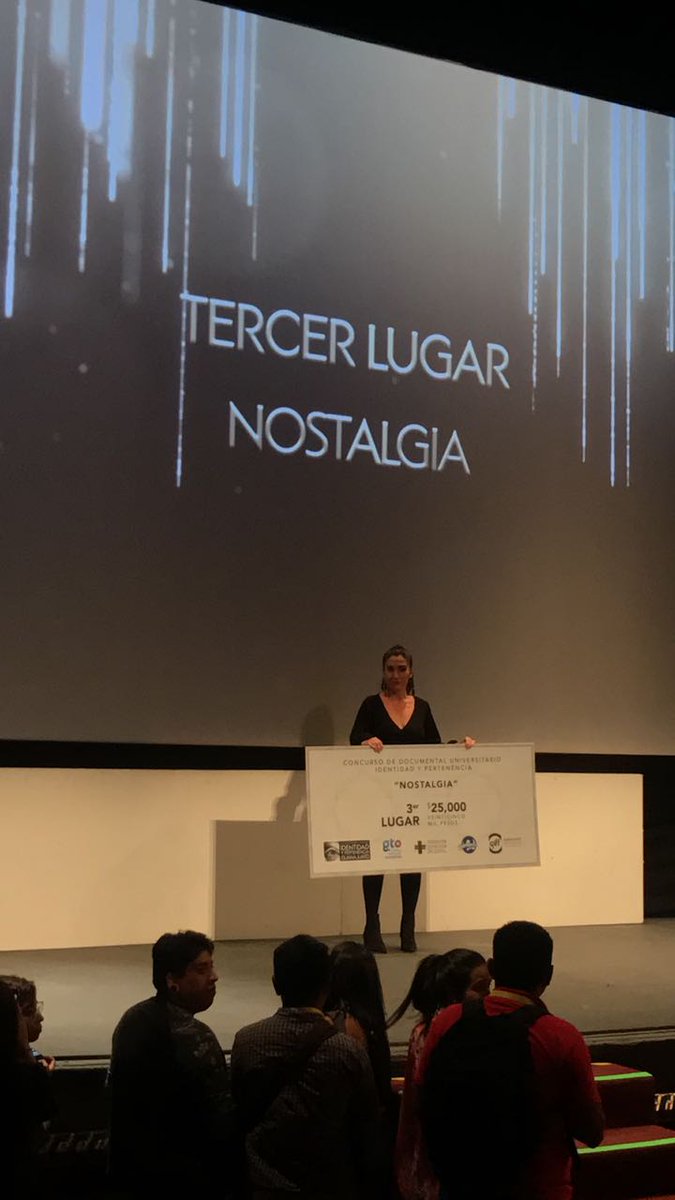 CinemaTempo's tweet photo. El tercer lugar de "Identidad y Pertenecia" es para "Nostalgia', de Marcelo Briceño. #GIFF2018 #CoberturaRCMX @giffmx https://t.co/1a0TF0Opm3