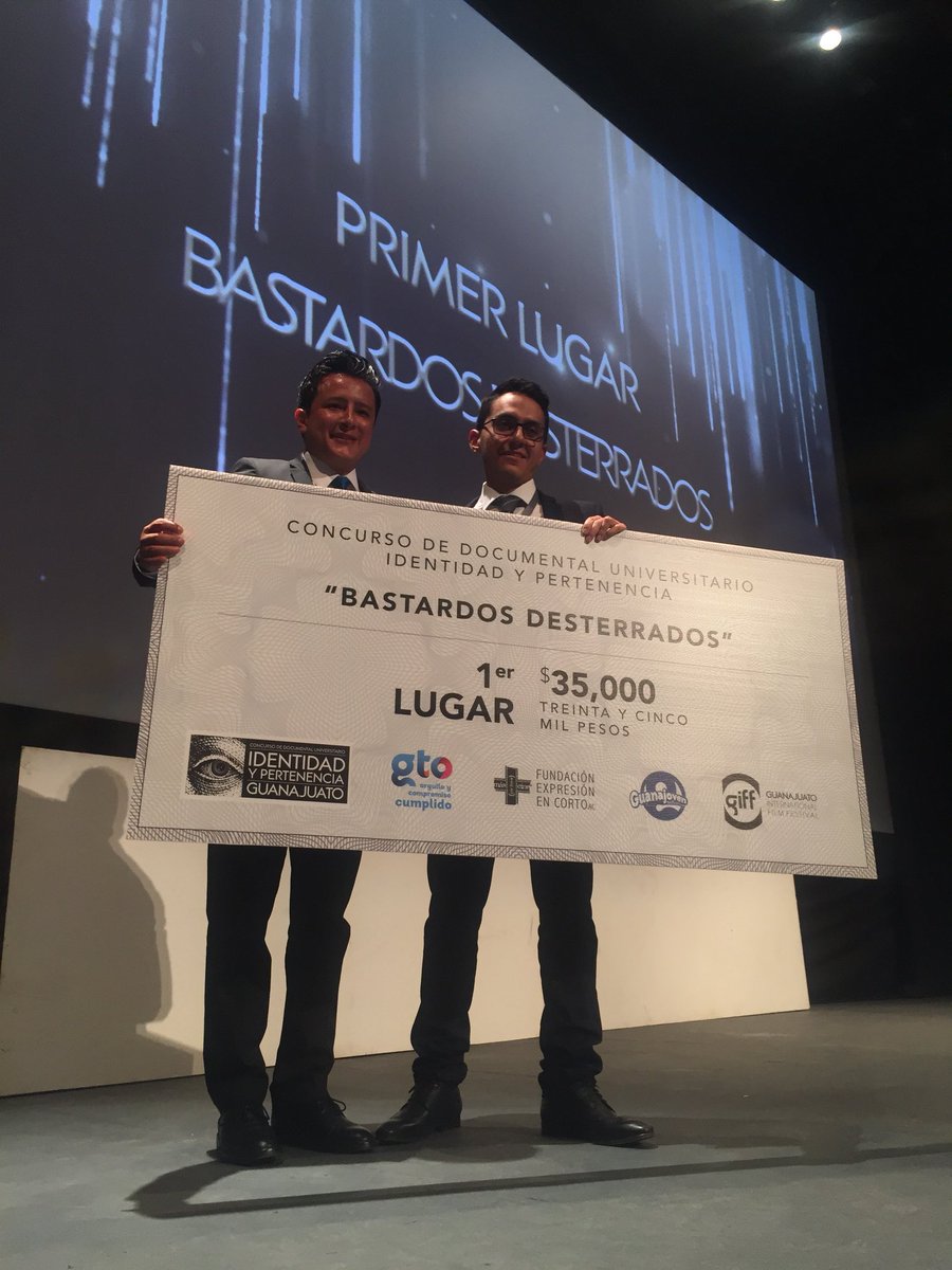 giffmx's tweet photo. El jurado decidió otorgar por unanimidad el primer lugar de Identidad y Pertenencia a: Bastardos Desterrados #GIFF2018 https://t.co/p7GlIarChS
