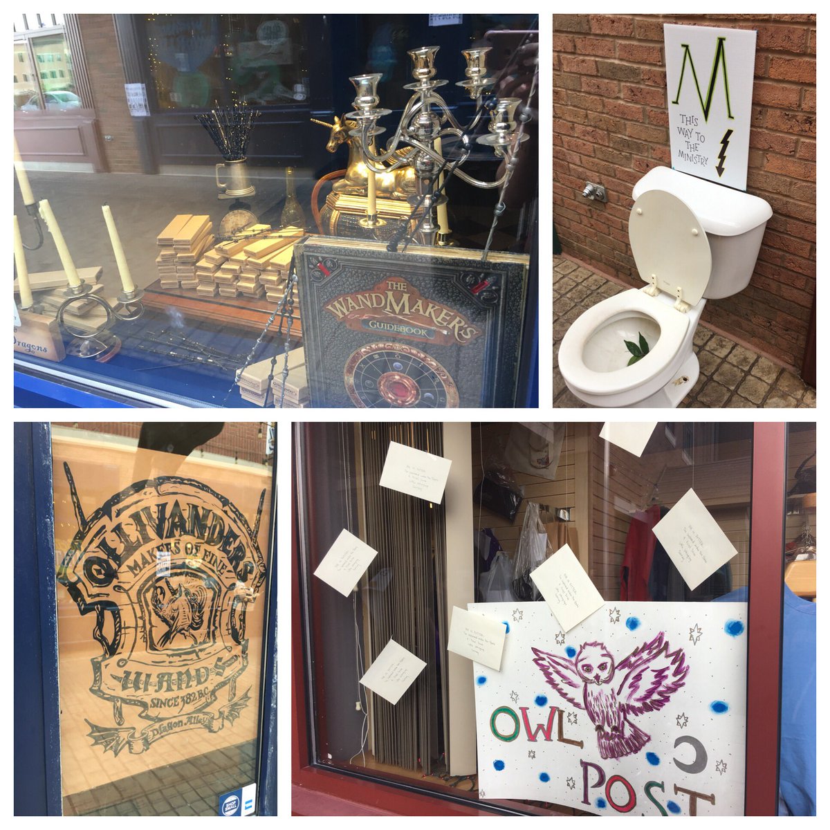_casey_lyn's tweet photo. My hometown is AWESOME. #wizardlyworldofkent #harrypotter https://t.co/GWojsGa2QZ