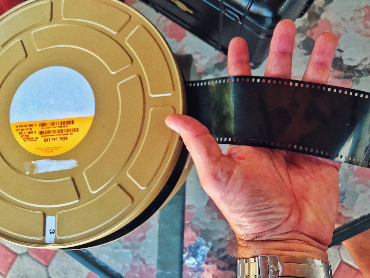Vashi Nedomansky, ACE (@vashikoo) on Twitter photo #65mm motion picture flm is bigger than you think. Here’s a 1000-foot roll of <a href="/Kodak_ShootFilm/">Kodak Motion Picture Film</a> Vision 3 ready for a Hollywood production. It’s almost 3 inches wide. #filmmaking #cinematography #65mm motion picture flm is bigger than you think. Here’s a 1000-foot roll of <a href="/Kodak_ShootFilm/">Kodak Motion Picture Film</a> Vision 3 ready for a Hollywood production. It’s almost 3 inches wide. #filmmaking #cinematography