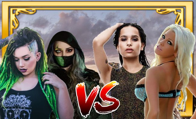 QueenCityFed's tweet photo. Tonight the Tag Team Championship will be decided as #ClearConnection @Kenzi_Grey and @MyLoveOnTheRox Take on #BirdsOfPrey @MorriganShade @RavynLovelace https://t.co/i41j3SV2jc