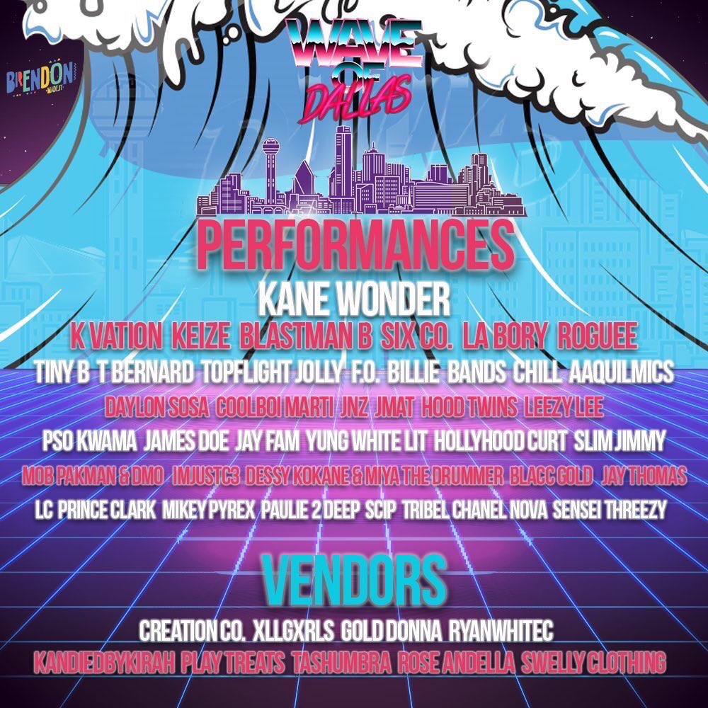RomiiRae's tweet photo. Where you need to be #Dallas #WaveofDallas2 💜 https://t.co/W9eFXMQbpg