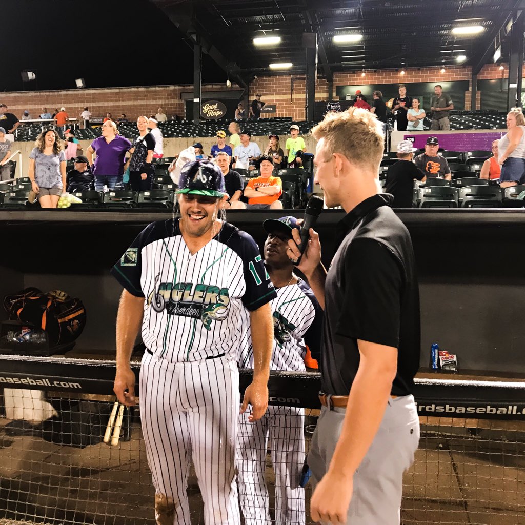 IronBirds's tweet photo. Tonight’s Tim 🌧 Player of the Game:
@lukeringhofer | 1-3 2RBIs
Anglers take game✌️4-2!
#LesGoFishin | #Anglers https://t.co/BHEoBSZ6DO