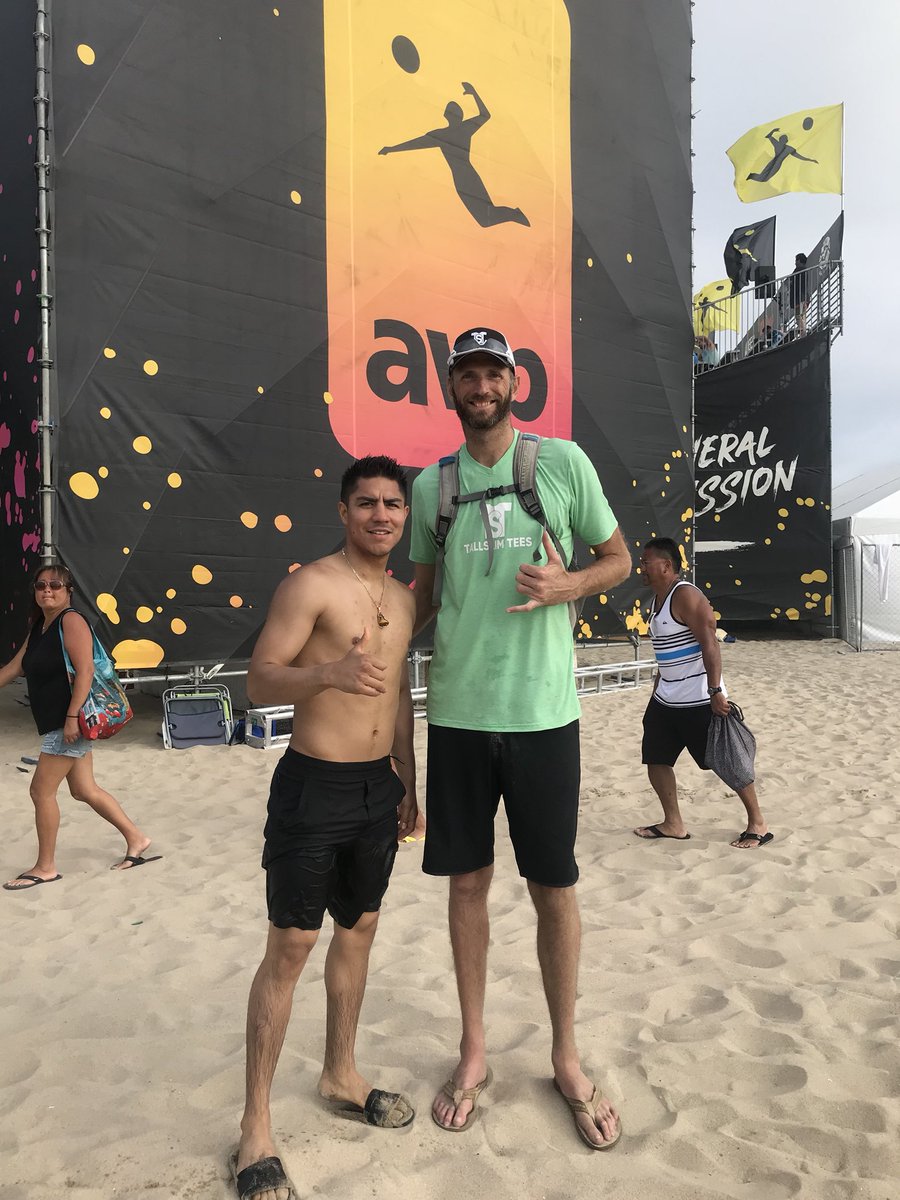 jessievargas_'s tweet image. This guy was killing it in the volleyball courts today! #RyanDoherty 🏐 looking forward to tomorrow’s game @avpbeach