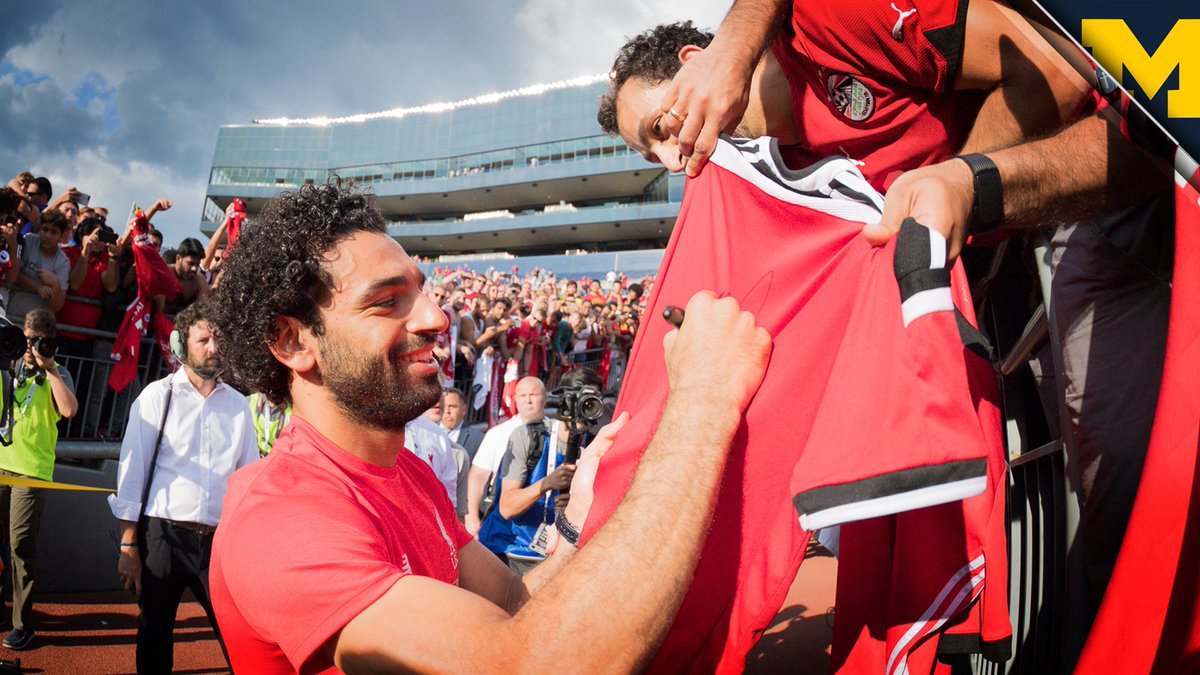 What a day at The Big House. 

Thanks to <a href="/LFC/">Liverpool FC</a> and <a href="/ManUtd/">Manchester United</a> for a great match — and to the supporters for an unreal atmosphere. 

#ICC2018