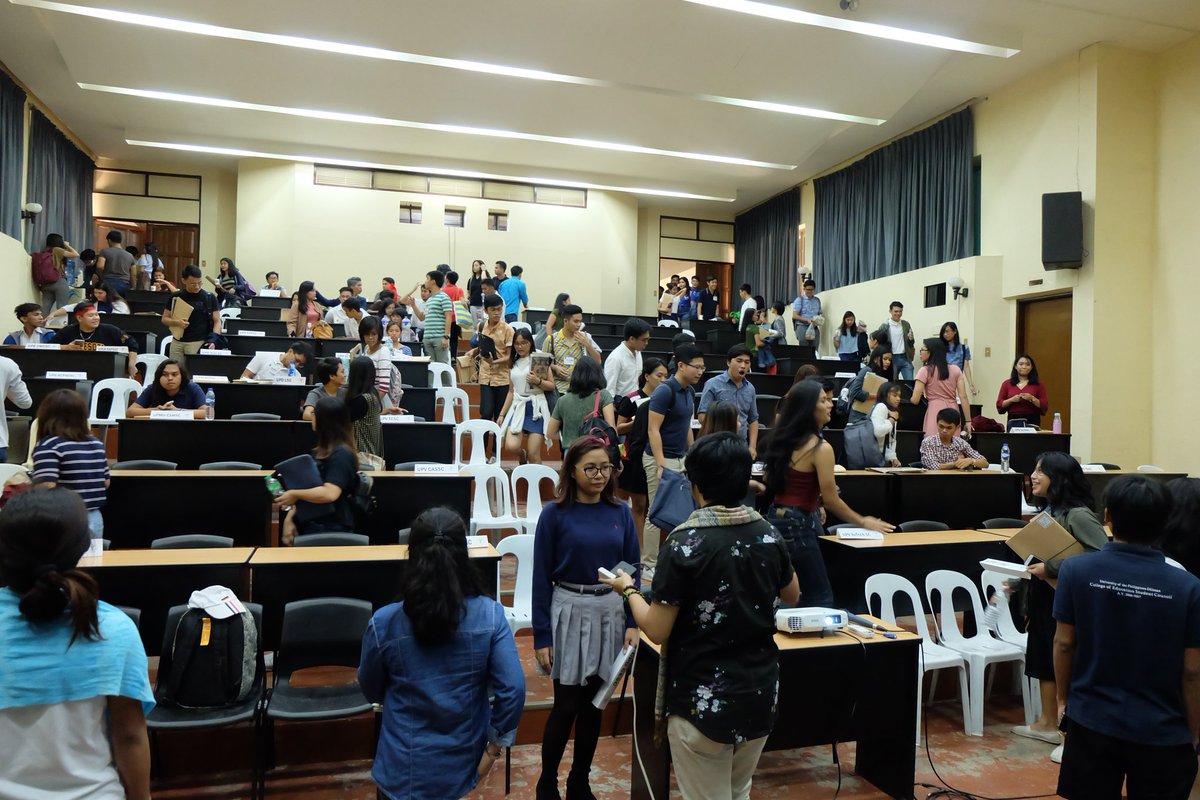 phkule's tweet photo. The delegates from different student councils in the UP Sysem are now entering the College of Fisheries and Ocean Sciences AV Hall here at UPV Miag-ao. The #GASC46 will begin in a few minutes.
#SR2018
#GASC46 https://t.co/WNkSWT36Fa