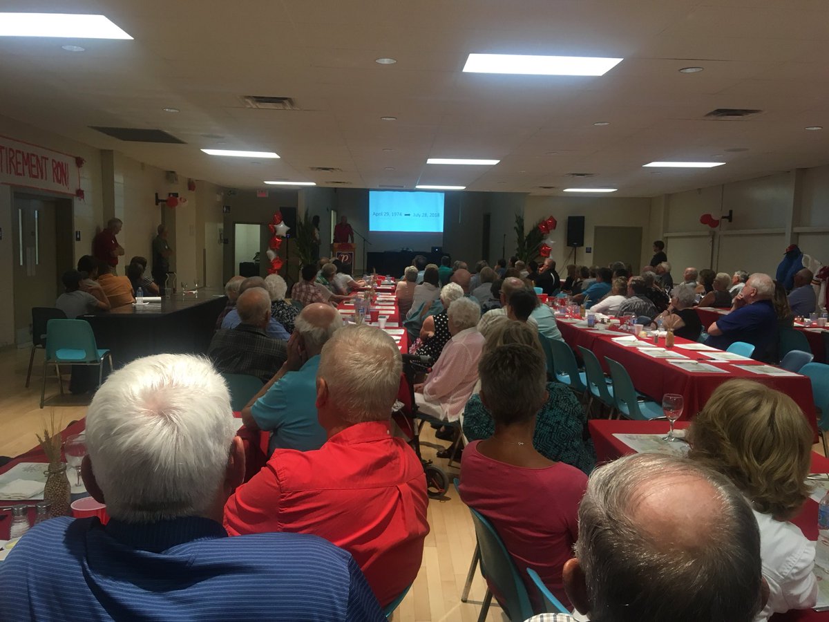 It’s a full house to celebrate the retirement of <a href="/Fergus9/">Ron Ferguson</a> We are all here to celebration your 44 years in the seed business. Congratulations Ron you have been a great mentor to us all at @PRIDESEEDS