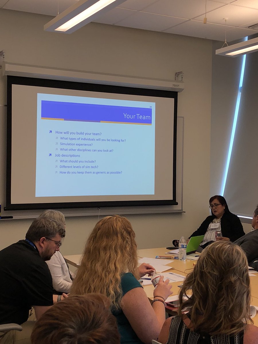Simugreat's tweet photo. It was wonderful to present at #SimOps2018 and to observe the clear mutual respect the @OHSUsimulation #simulation team @JesikaGavilanes has for one another! @SSHorg https://t.co/1WBdPxrqoh