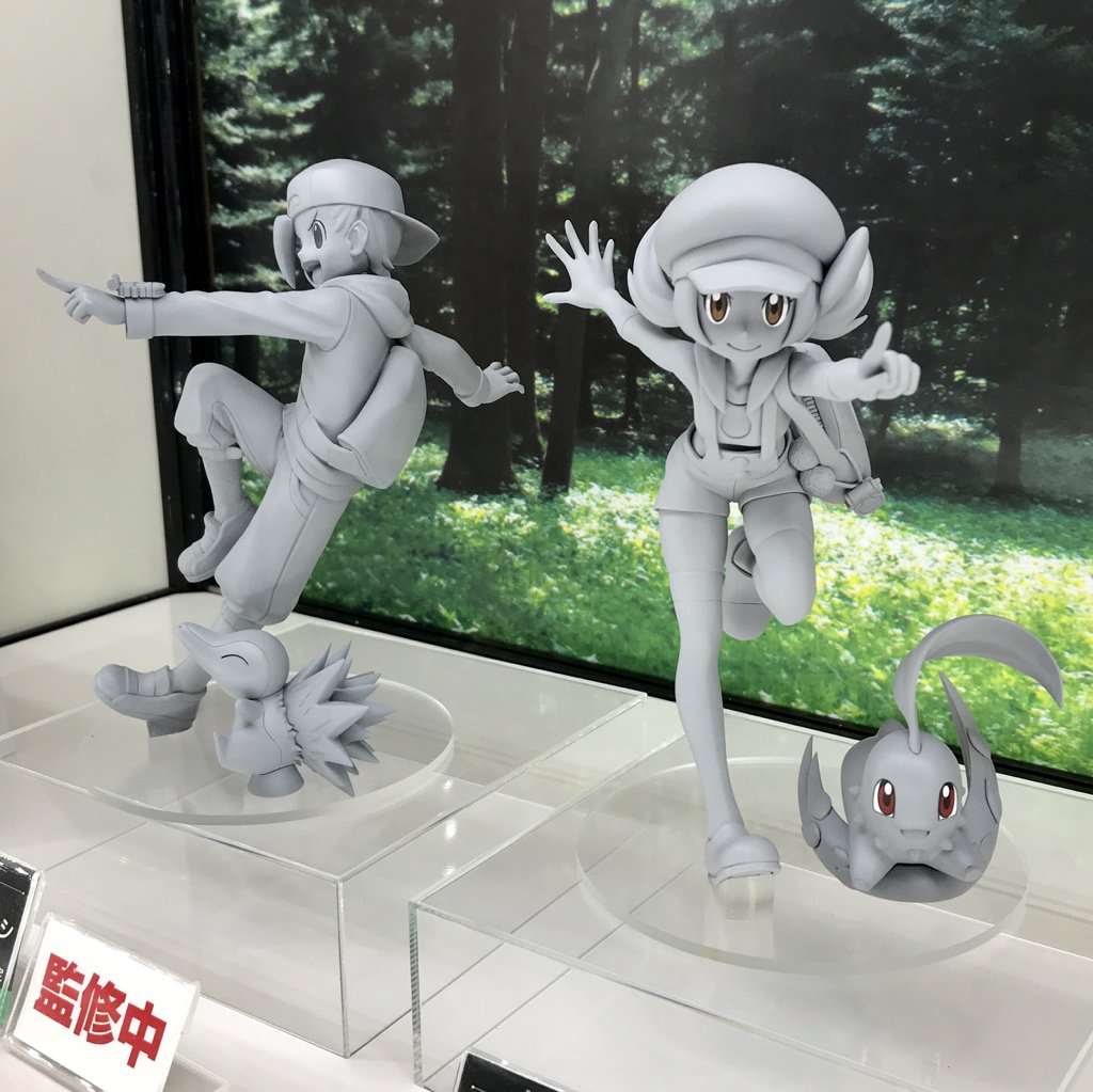 コトブキヤ ARTFX J ポケモン ヒビキ with ヒノアラシ 中古美品 ARTFX J ヒビキ with ヒノアラシ｜『ポケットモンスター』シリーズ