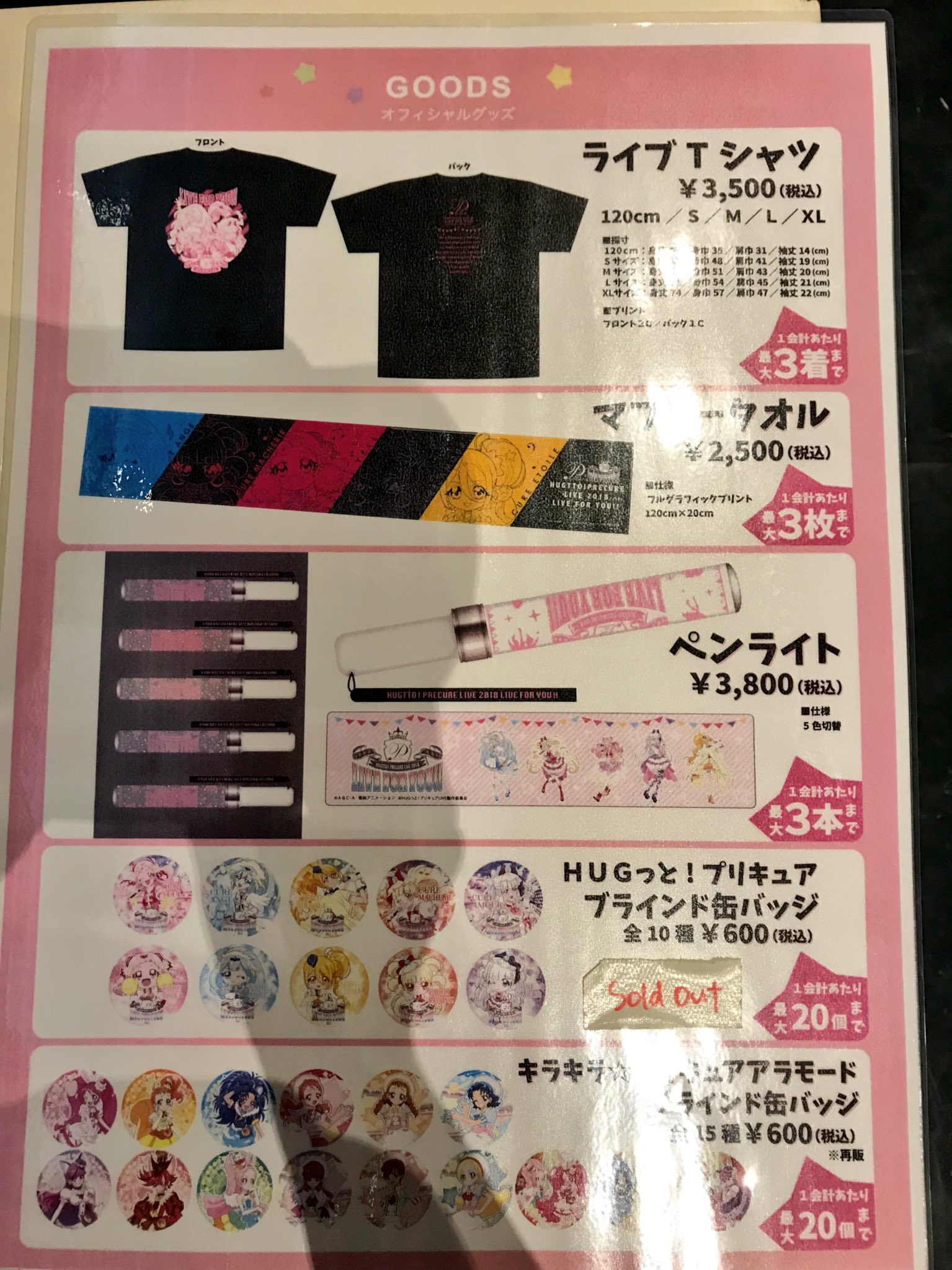 プリキュア ライブ 缶バッジ まとめ売り 全プリキュア 20th Anniversary LIVE！】ホログラム缶バッジ