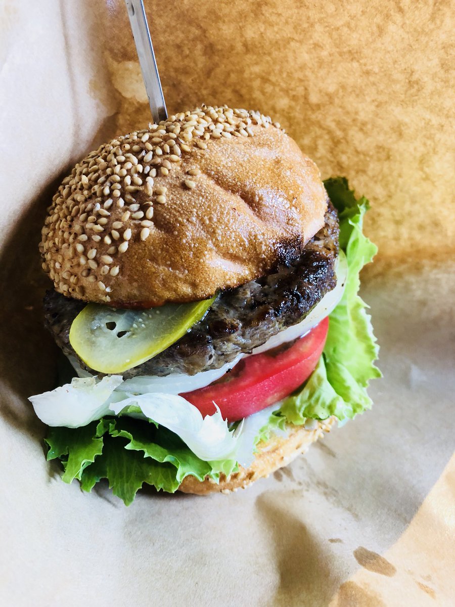 ftnext's tweet image. #mokupy
自由が丘バーガーさんでランチ