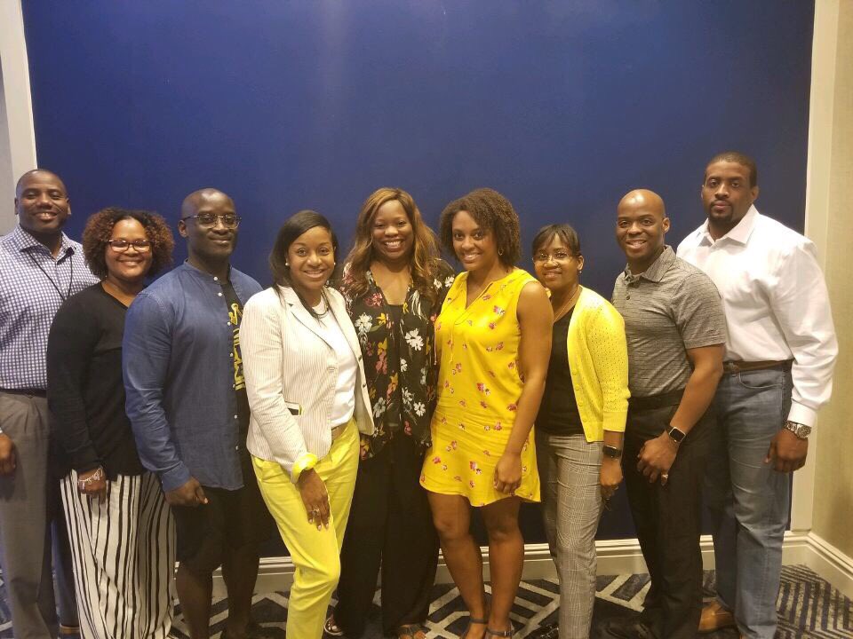 chabriaMc's tweet photo. I asked “Help me prepare for an Assistant Principal interview!From that,an INVALUABLE round table discussion occurred!The amount of love,support,and knowledge from Assistant Superintendents and Principals can only be found at TABSE! #tabse2018! #seeyouinGalveston https://t.co/678R10Y57h