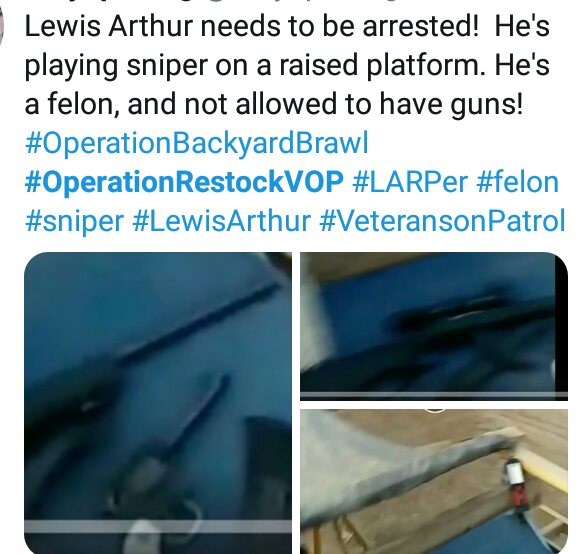 ArmyInfantryMom's tweet photo. #OperationBackyardBrawl #Veterans On Patrol #OperationRestockVOP #Fraud https://t.co/gw20VFtN4X