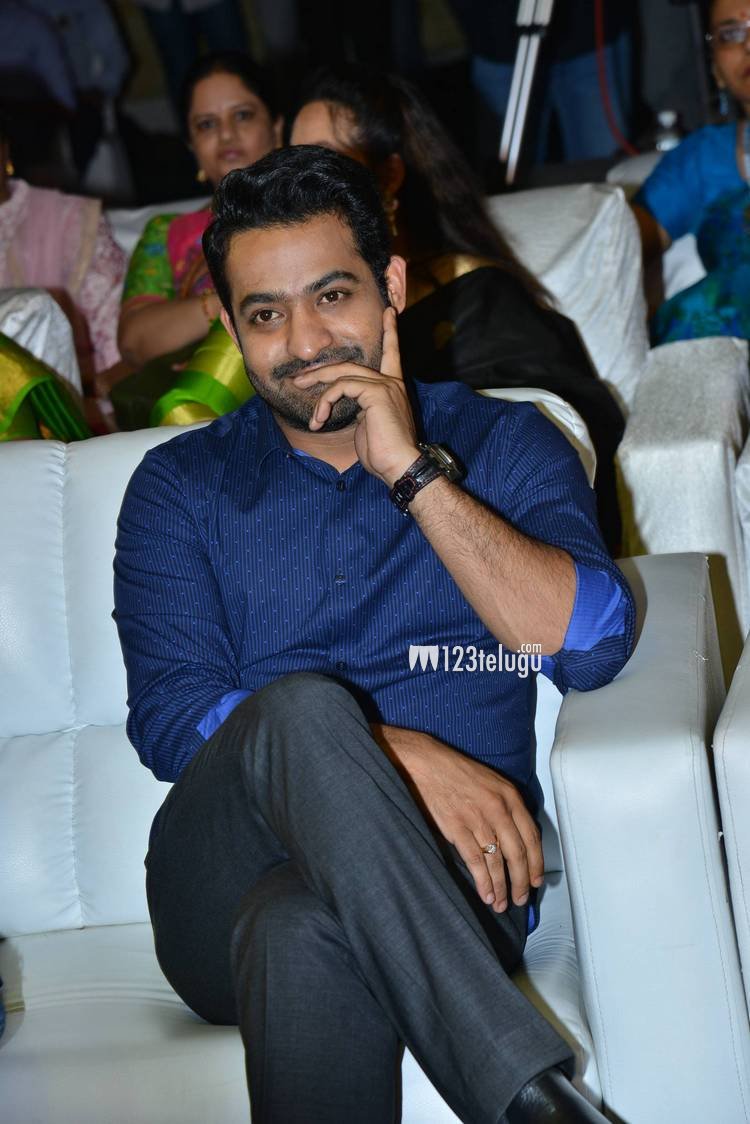 #jnntr at #EeMayaPeremitoAudioLaunch