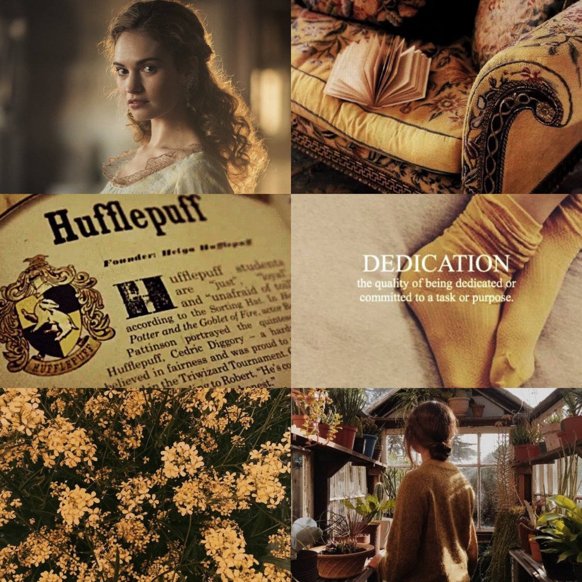 〔 HUFFLEPUFF KIERA. YES. Credits to @0fRealism for pulling this together, I love it. 〕