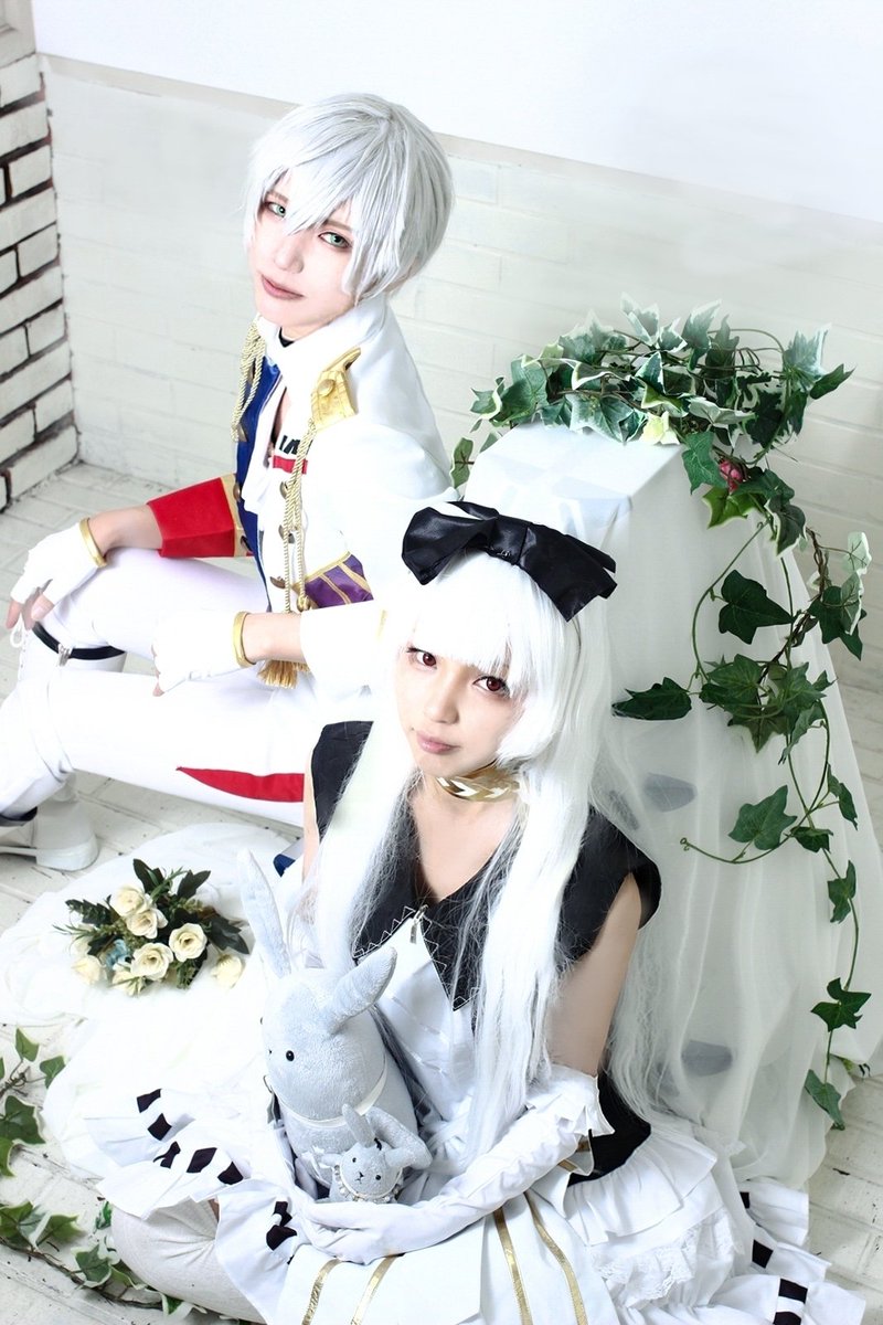 ろじこ コスプレ ツキウタ 同月あわせ 11月 ステージ衣装 霜月隼 ろじこ 天童院椿 鈴 お写真 るいり 場所 Mashitetsucafe ありがとうございました