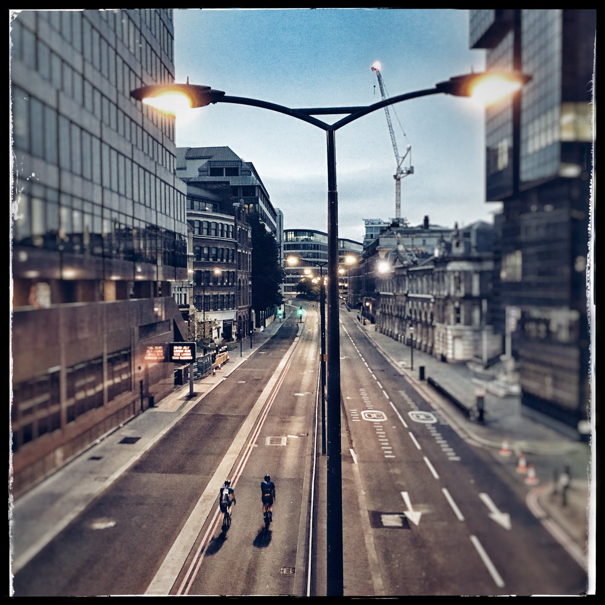 Early morning waiting for the riders during <a href="/RideLondon/">Ford RideLondon</a>. 

<a href="/positivelyPG/">Peter Gilbert</a> &amp; John <a href="/RGActive/">rg:active ltd.</a> all ready to go?
 
<a href="/splento/">SPLENTO 📸</a> 

#london