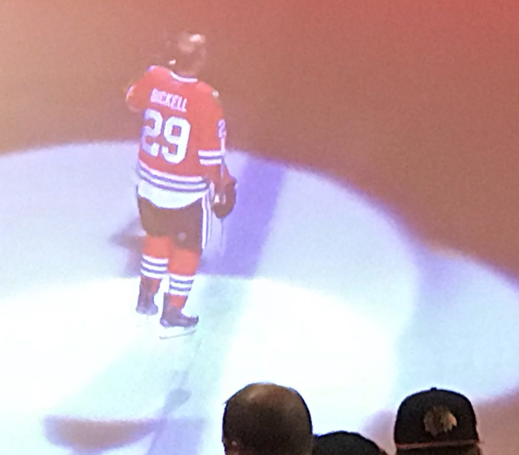 psychokitty24's tweet photo. #BlackhawksConvention2018 #OpeningCeremony #BryanBickell🙌🏼 #TommyHawk #fireystuff  @anthem_singer https://t.co/z48FVM2DIx
