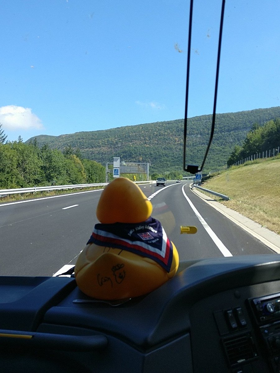 Almost there just the Monte Blanco tunnel to go.