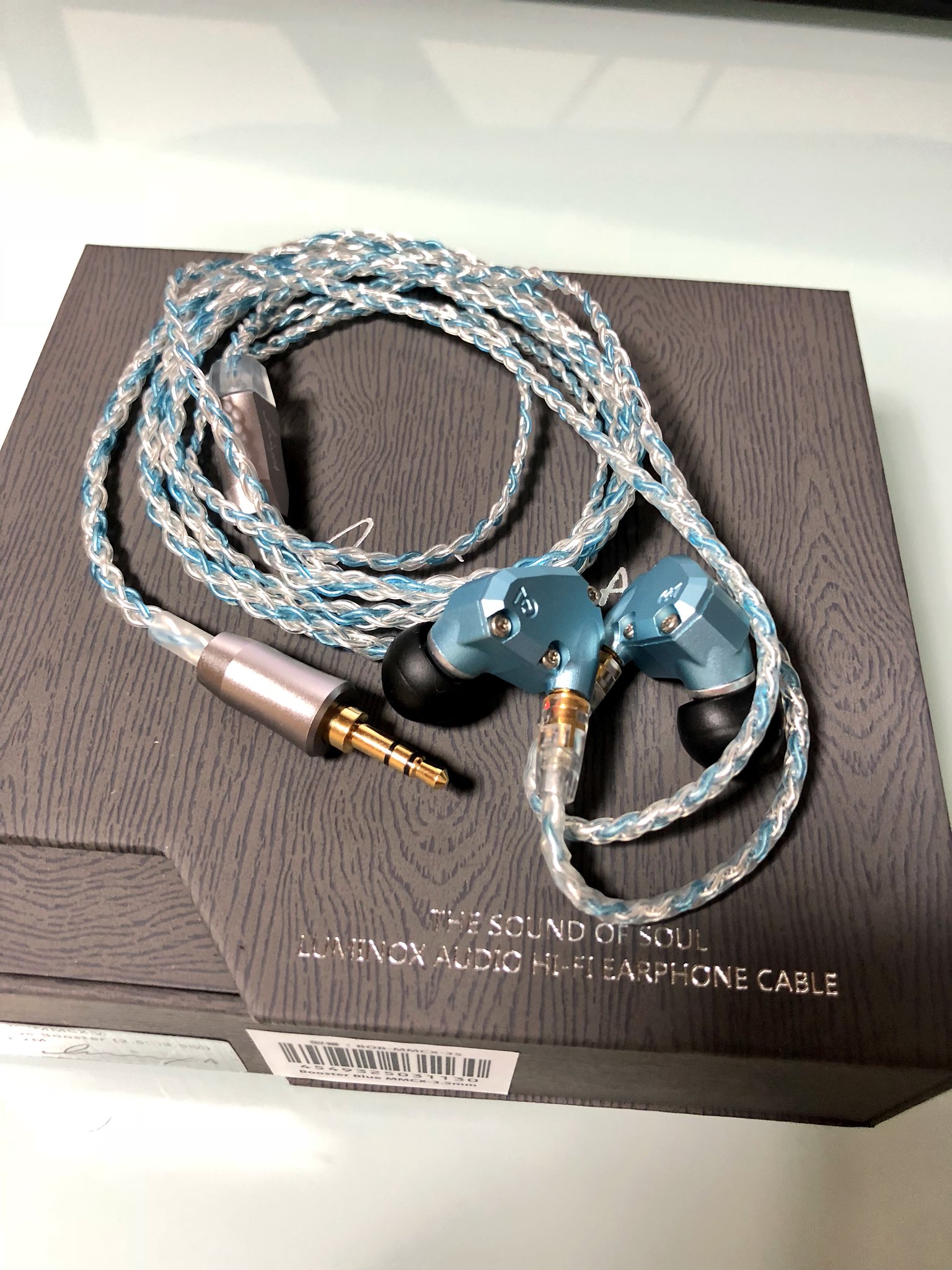 Luminox Audio Booster Blue 2pin 4.4mm L型 | tspea.org