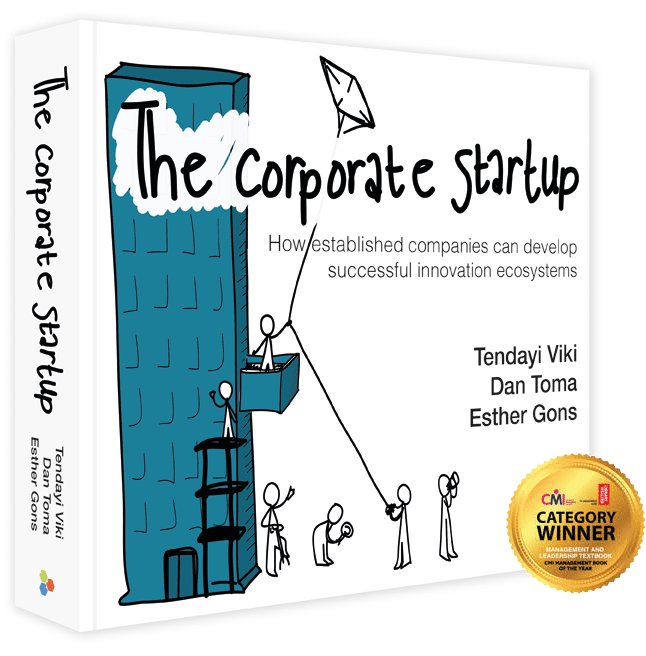 tendayiviki's tweet image. Over a year ago we published The Corporate Startup. We are proud to have made our small contribution to the world of corporate innovation. I believe that large corporates will be the greatest beneficiaries of the lean startup movement - thecorporatestartupbook.com