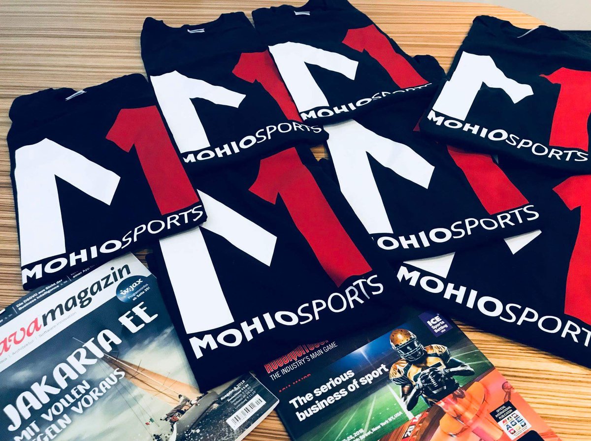 MOHIO_GmbH's tweet image. TEAM T-SHIRTS arrived. Level Up and Follow your passion !!!

Technology - Strategy - Human Capital

#mohiosports #virtualsoccer #javamagazin #intergames #sports #betting
