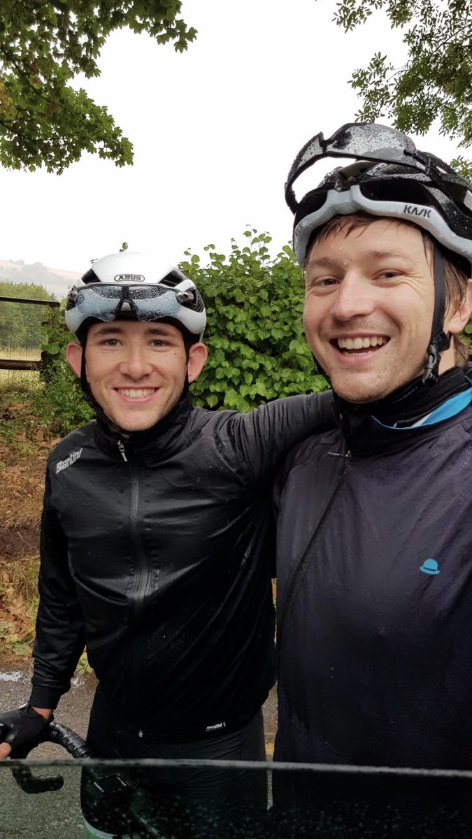 Don’t know what we would do without our <a href="/plan2ridebikes/">plan2ride</a> boys this weekend. The support has been unreal 👍🏼