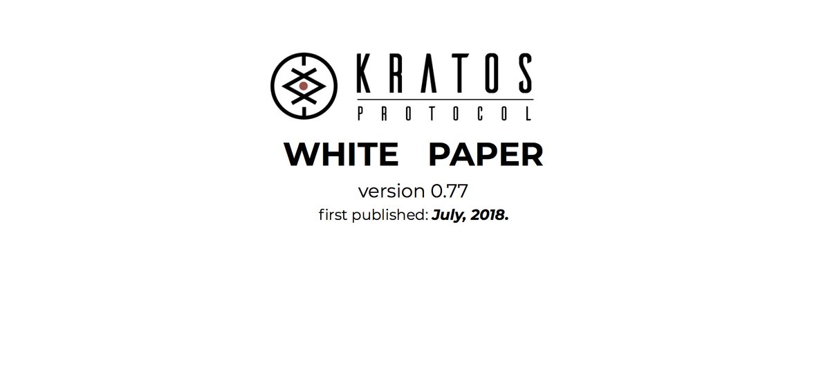 KratosProtocol's tweet photo. Our first iteration of White Paper is almost done and we can't wait while it will be designed and published.

#kratosprotocol #stablecoin #blochchain #cryptocurrencynews https://t.co/3TNPydeRsz