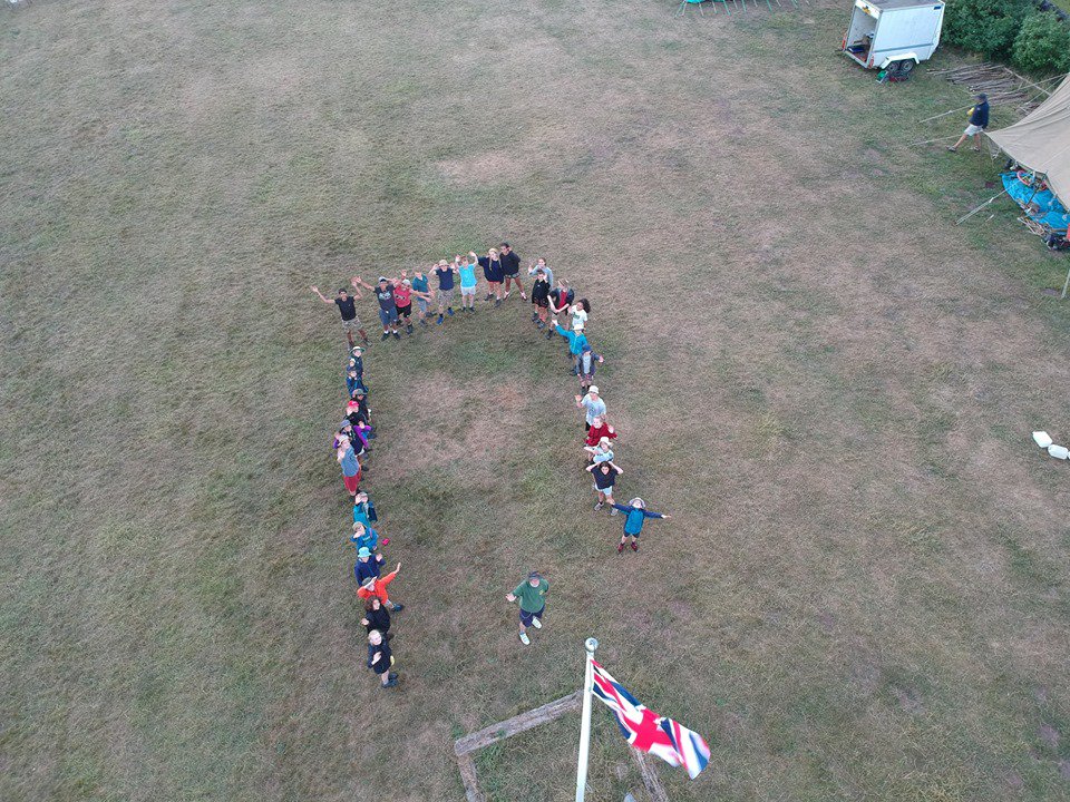 Some great overhead photos from 15th Finchley Scouts summer camp <a href="/Gradbachscouts/">Gradbachscoutcamp</a>