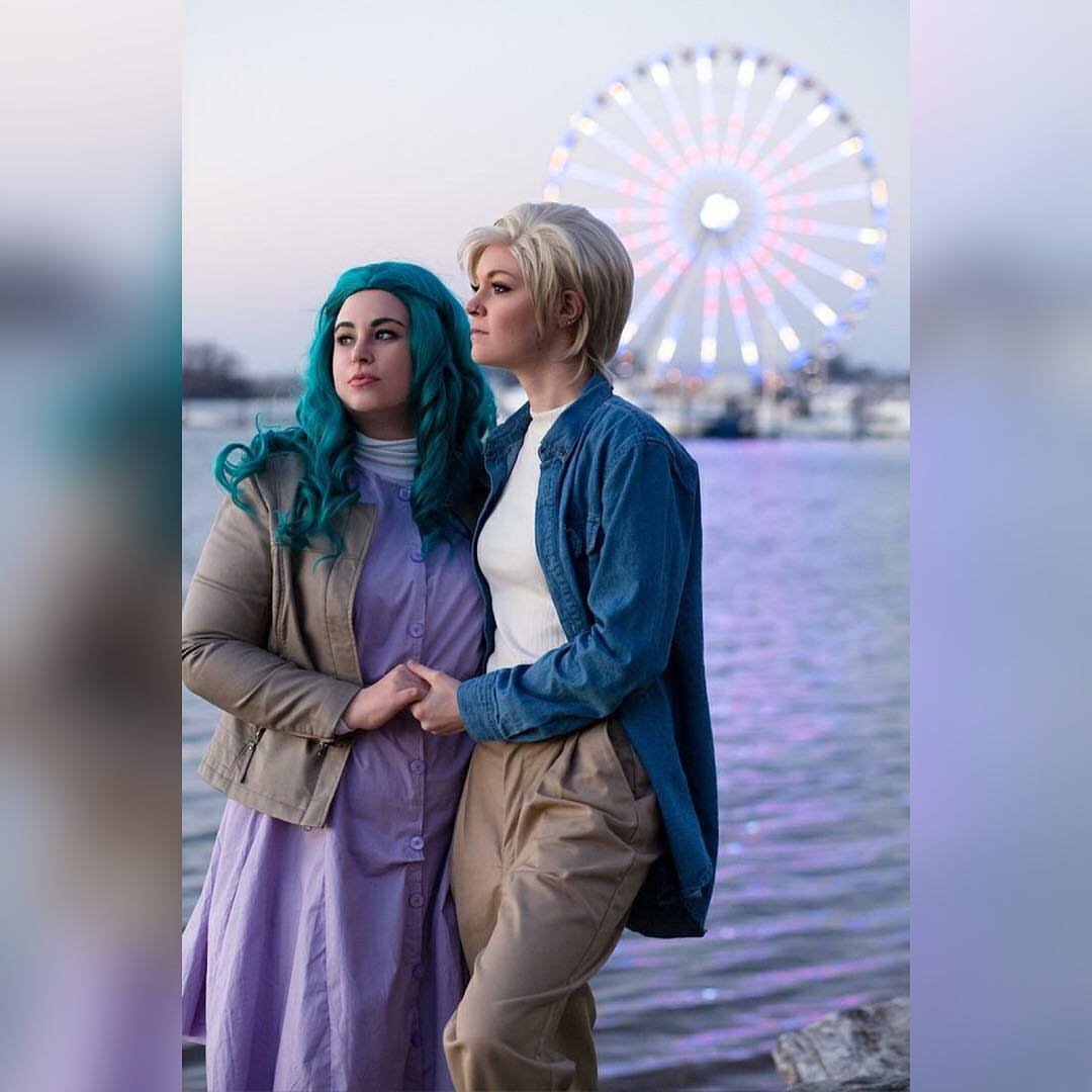 #katsucon #katsucon2018 #cosplayer #michirukaioh #sailormoon #michirucosplay #spacelesbians #sailorneptune #sailorneptunecosplay #harumichi #gaysofinstagram #lésbiansofinstagram #femmelesbian #girlswholikegirls #vizmedia #vizshare #cosplayersofinstagram #nerdchick #animegirls