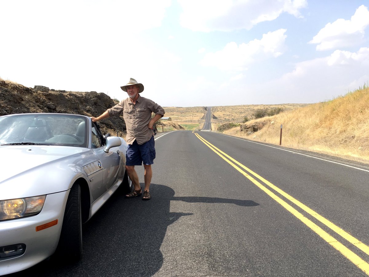 CamosunET's tweet photo. On the way to Boise. A/C cranked to 11. https://t.co/AjhvcWqki9