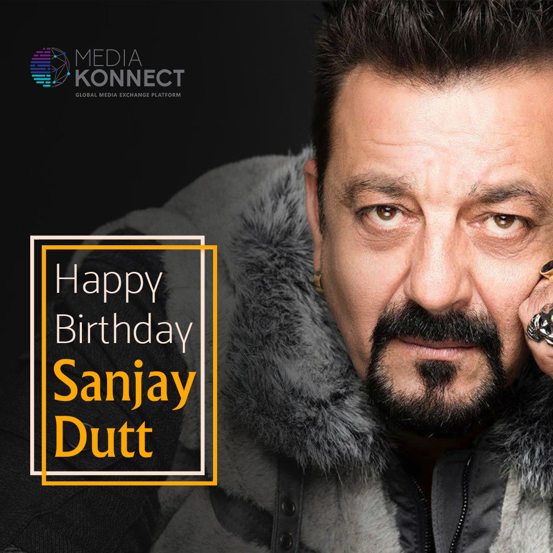 Media_Konnect's tweet photo. Media Konnect wishes the Baba of Bollywood a very Happy Birthday😍
@duttsanjay

#HappyBirthdaySanjayDutt #SanjayDutt #birthdaywishes
#BollywoodCelebs https://t.co/s3OikK6rAu