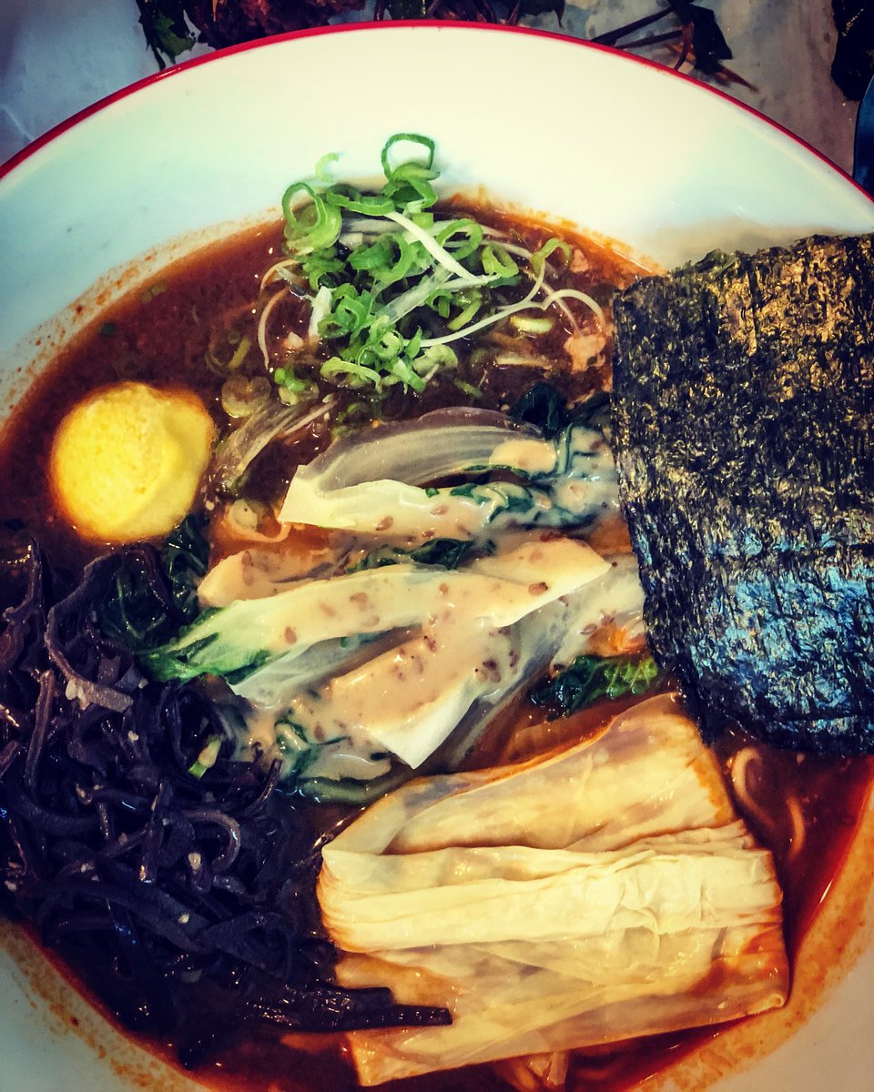 FitzGibbonSarah's tweet photo. Post .@SeafairFestival #Torchlightrun recovery found in a bowl of spicy miso ramen @Ooinkk on Capitol Hill in Seattle. 

#foodphotography #foodie #runner https://t.co/GRsGEWOALU