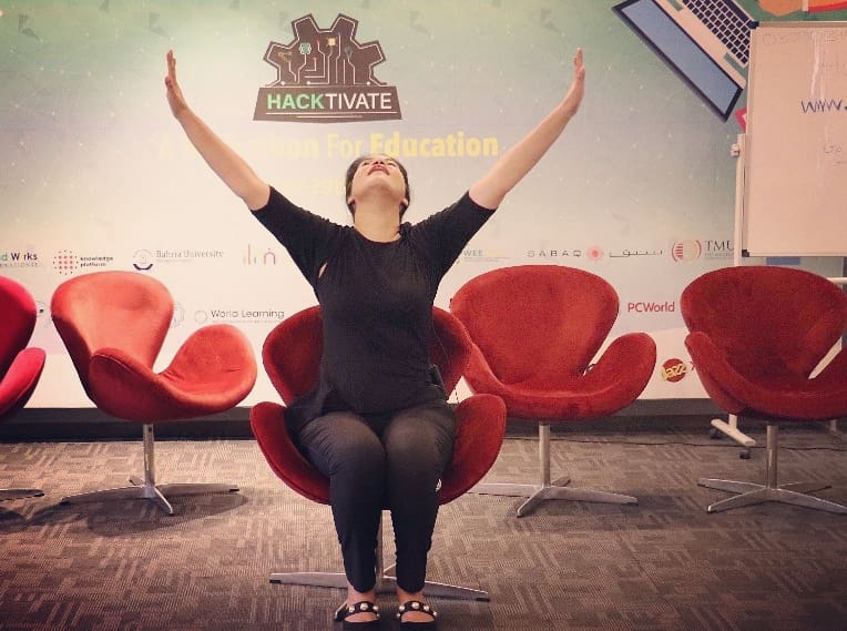 nic_islamabad's tweet photo. #HacktivateDay2
Humay Waseem, leading a soothing yoga session to keep the participants sharp and focused for the upcoming day!
#RiseWithNIC #Hacktivate #HacktoEducate https://t.co/9NZuRrAynm