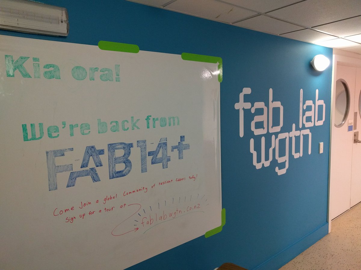 fablab_wgtn's tweet photo. Bonjour,
We're back from an absolutely incredible Fab14+ in France. 🇨🇵 An amazing gathering of Fab Labs from all over the world.🗺🎆
Pop in during the week to hear all about it and get inspired for your next project.🛠
#FabLabNetwork #fab14france #LearnMakeShare #FabLabWgtn https://t.co/udBUaSnaZw