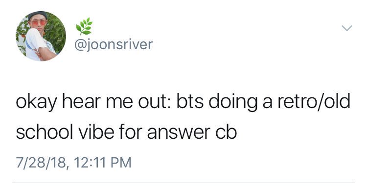 VeagIecci's tweet photo. Y'all if this doesn't happened, imma throw myself in the dungeon
@BTS_twt #RetroConcept #LOVE_YOURSELF_結_Answer #LOVE_YOURSELF #LOVELOUD https://t.co/cPLNKyS8pQ