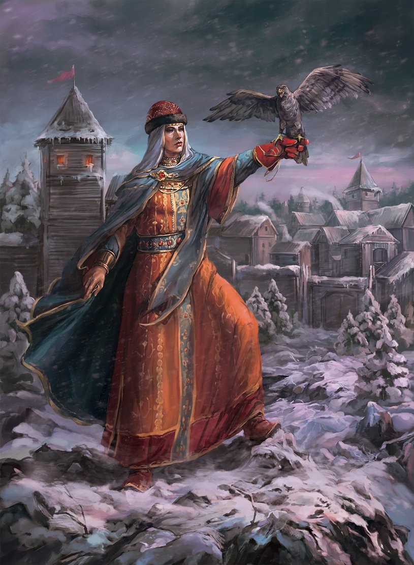 16. Our goal with Rurik was to bring Kievan Rus to life for players, not create a historical simulation. For example, the princesses we chose as leaders were not historically eligible to rule, or recorded as leading troops in the conflict, but we wanted to showcase their stories.