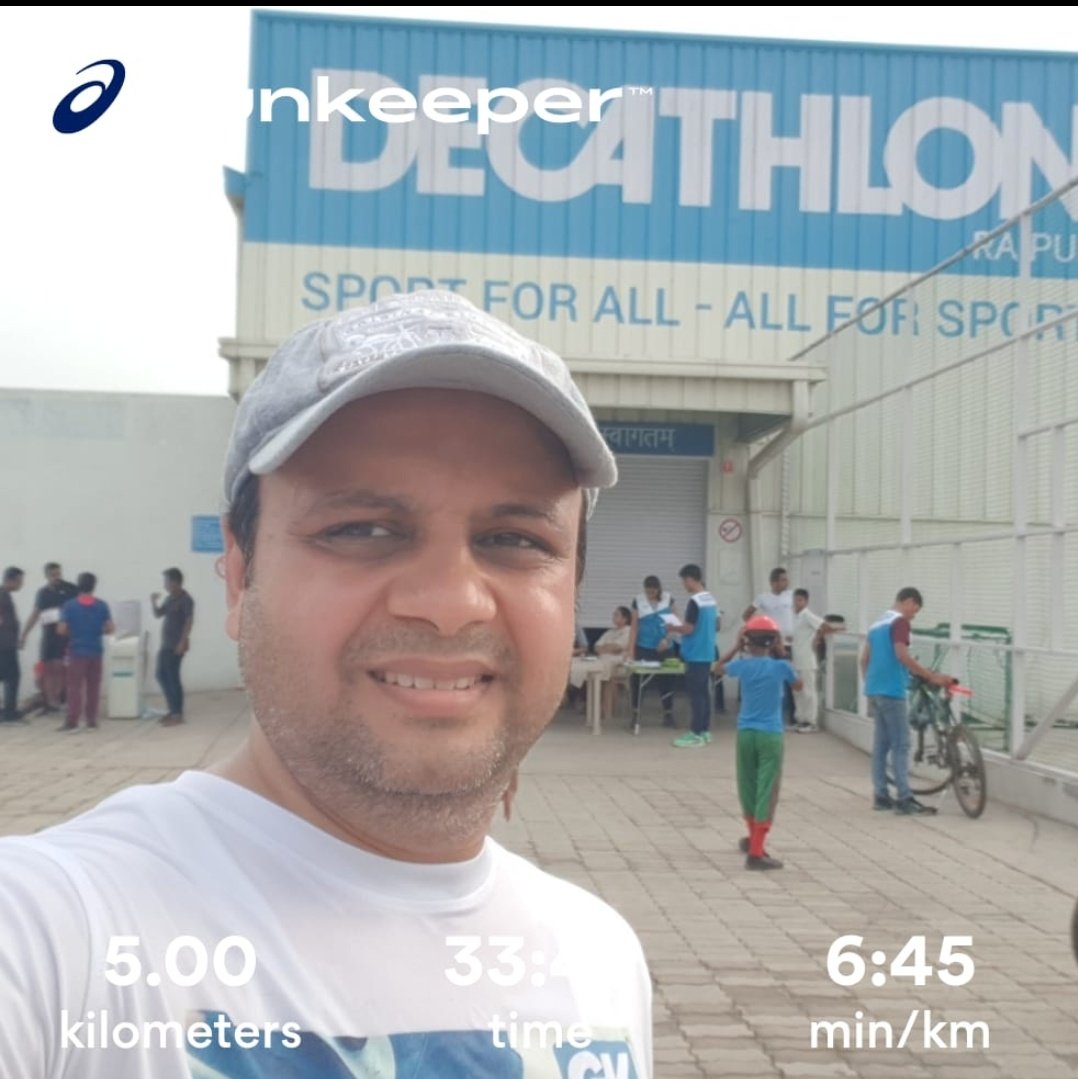 #humfittohindiafit 

5 kns run after some good time..