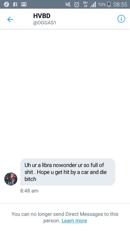 LadyThor96's tweet photo. I found this in my DMs today.
I don't know this person and I've never interacted with them. https://t.co/rogqUUKpxo