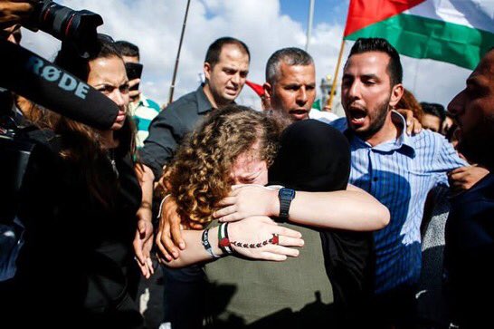 Finalmente ❤️

#AhedTamimi è libera!