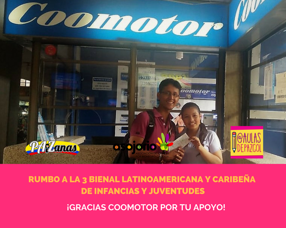 AulasDePazCol's tweet photo. En Florencia, la funcionaria de @COOMOTORC fue muy amable con @VJavios, líder de @jovenesrionegro. Ya con tiquetes en mano, destino Florencia-Neiva-Pereira, el grupo está listo para la aventura. #3BienalInfancia #BrigadaDigital #PAiZanas https://t.co/xRL6ipswiG