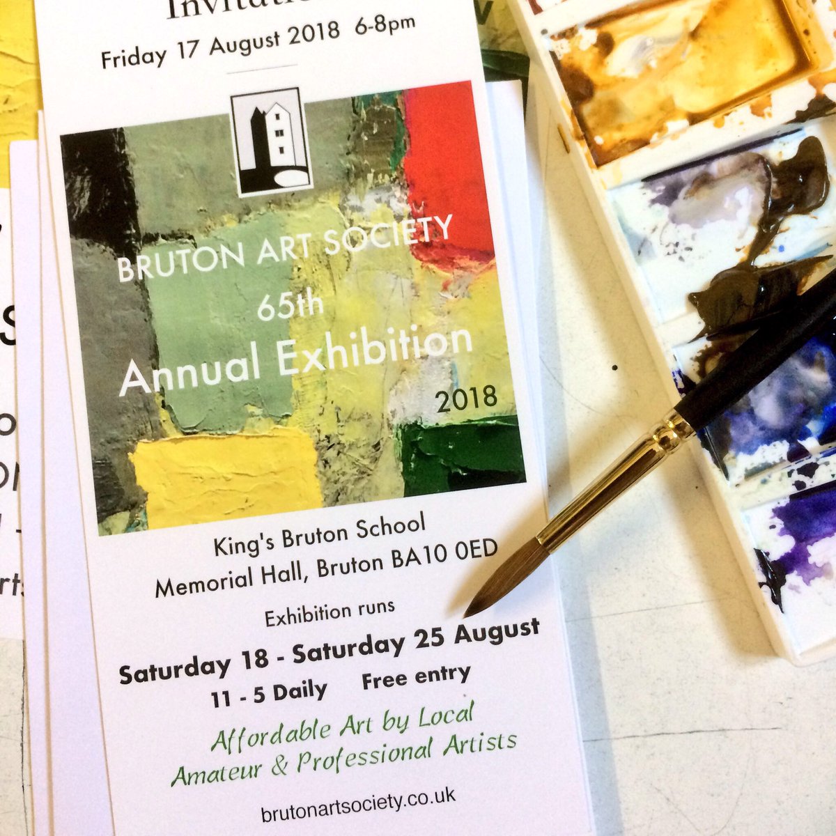 Last minute call to area professionals &amp; amateurs- just time to join us &amp; submit for annual exhibition brutonartsociety.co.uk/membership-for… @SAW_Somerset @SimonEvolver <a href="/BathArtists/">Bath Artists Studios</a> @RealArtsLink <a href="/RWABristol/">RWA Bristol</a> please RT