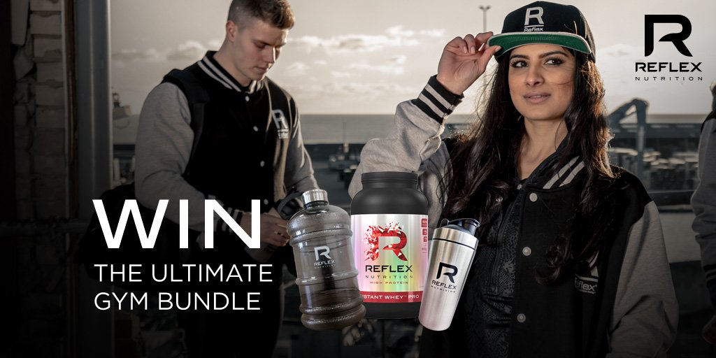 #Win the ultimate gym bundle! Here's how to enter:
☑️ Like
☑️ Comment with your unisex jacket size (S, M, L)
☑️ Retweet
☑️ Follow us

You have until midnight tonight. T's and c's apply: reflexnutrition.com/terms-conditio… #competition #giveaway