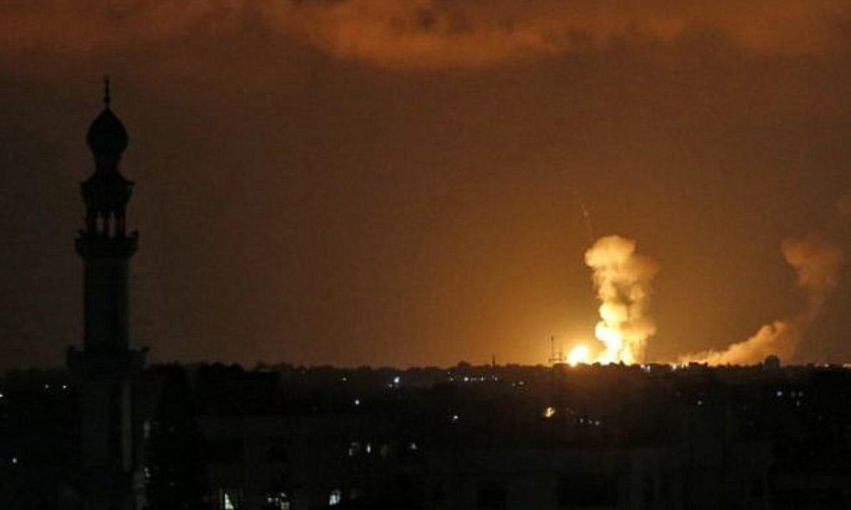 IsraelEngNews's tweet photo. Palestinians say 2 killed in overnight airstrike in Gaza... https://t.co/6c1qgoSCPl