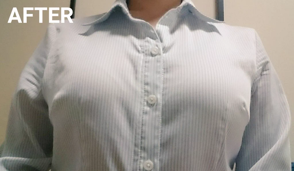 胸が大きい女性の悩みを解決するシャツを自作！頑張ったのでみんな見て！
