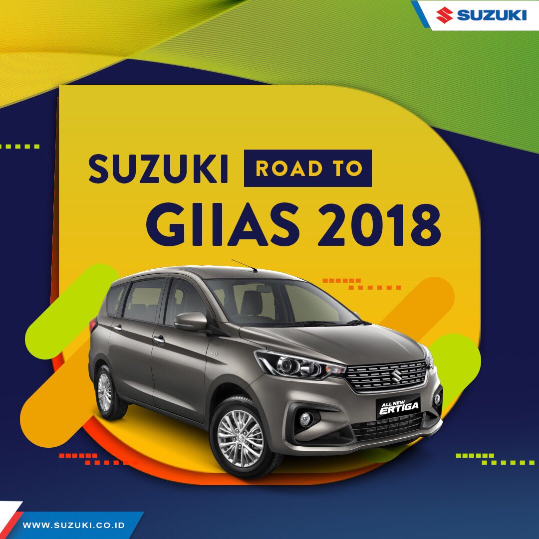 SuzukiIndonesia's tweet photo. Selama GIIAS 2018 berlangsung, Suzuki akan hadirkan Quiz harian berhadiah belasan juta rupiah loh.
Yuk luangkan waktu kamu, pantau terus Quiznya dan datangi Boothnya!
#Suzuki #SuzukiIndonesia #SuzukiFamily #UrbanSportyGear #SuzukiGIIAS2018 #RoadToGIIAS2018 https://t.co/AVYcFkdzo1