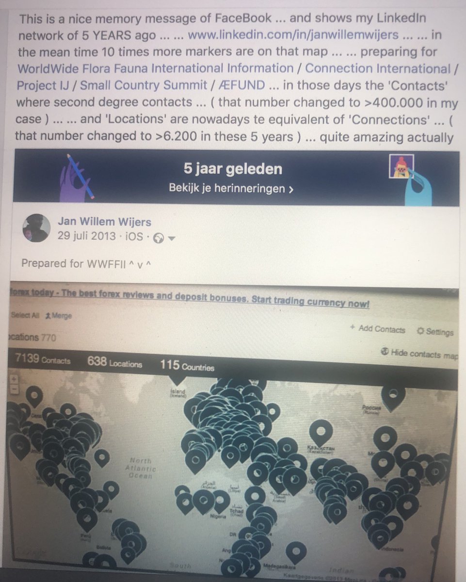 WWFFIIorg's tweet image. … already 5 years ago an international network … @jwwijers @SCS2018 @Project_IJ @AEFUNDorg … nice memory on FaceBook this morning … THANKS for all connections and support … without you this would be impossible … LUSTRUM ‼️❗️