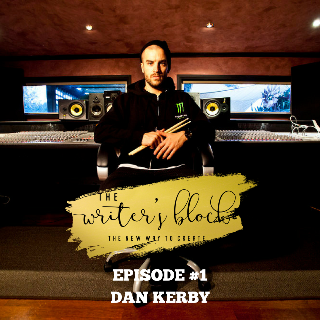 Episode #1 of The Writer's Block Podcast is now live featuring @dankerbydrummer, drummer for @blissneso, @28daysband and @bceband . Stream now on @ApplePodcasts, @Spotify, @Stitcher or wherever you listen to your podcasts. Enjoy! thewritersblock.co