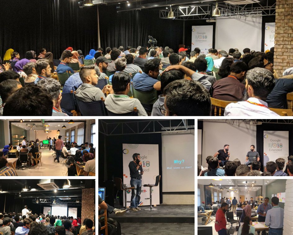 tpsworldwide's tweet image. Here are a few glimpses from the first day of yet another successful event organized by @GDGKolachi, supported by TPS: Google #io18extended. The industry’s top-notch speakers took the stage to talk about Google’s new products and technology.